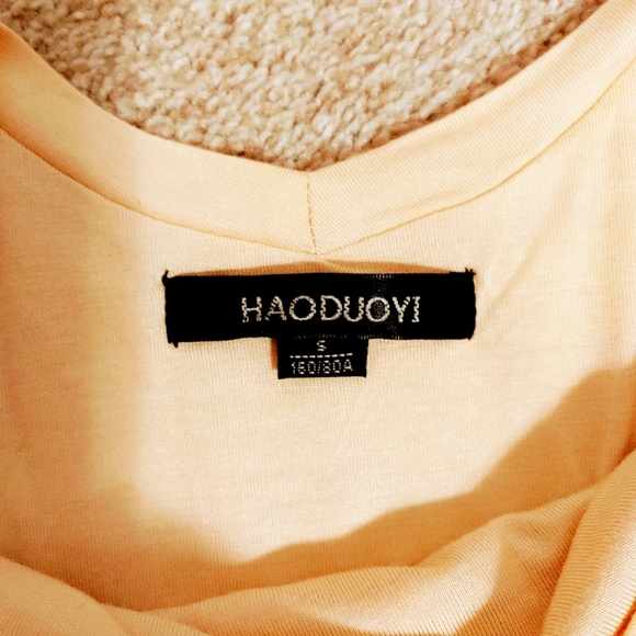 Party dress with head turning gold sequins size S - Picture 4 of 4